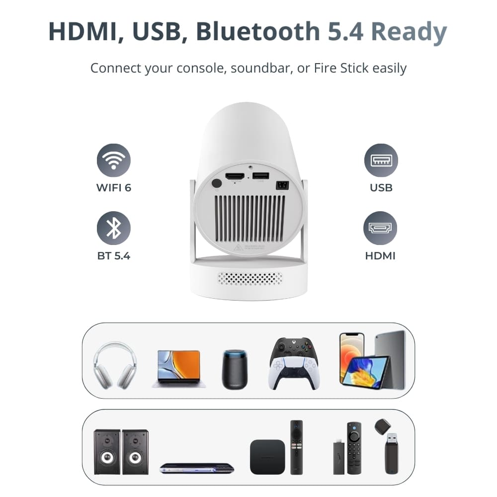 MundoBeam™ - 4K Smart-Projektor