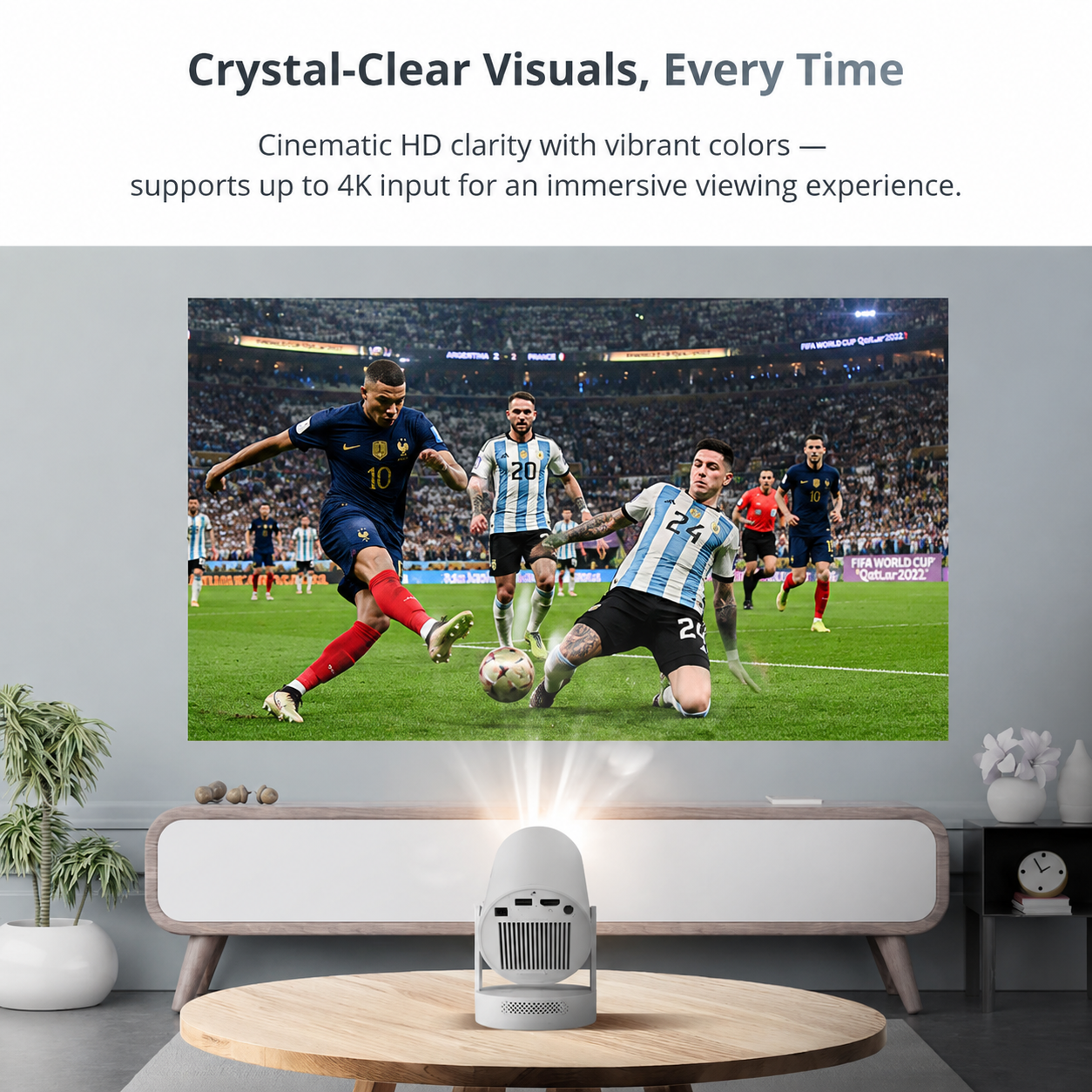 MundoBeam™ - 4K Smart-Projektor