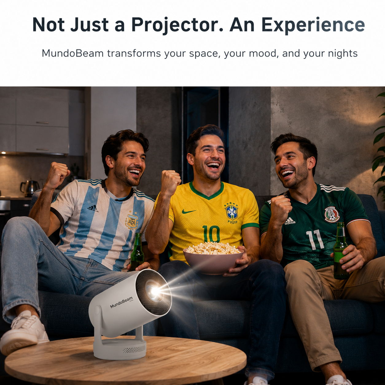 MundoBeam™ - 4K Smart-Projektor