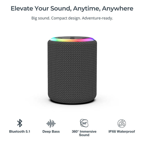 MundoBox™ Premium Bluetooth Speaker Designed for Every Moment