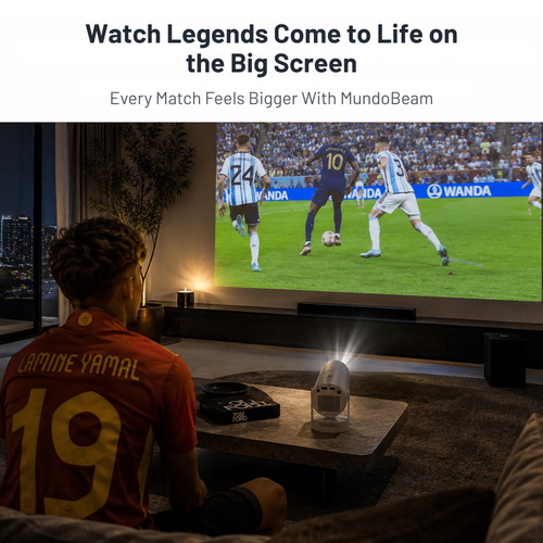 MundoBeam™ - 4K Smart Projector